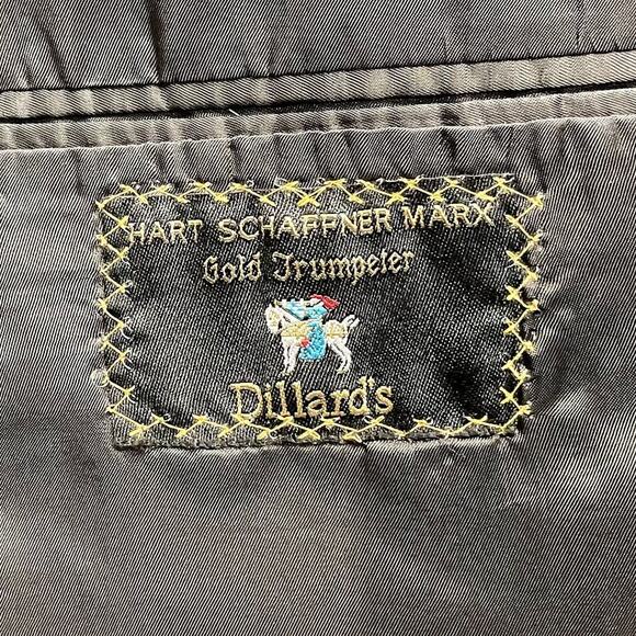 Hart Schaffner Marx HSM 42R Blazer Gold Trumpeter Sport Coat 2-Button Jacket - Picture 7 of 15